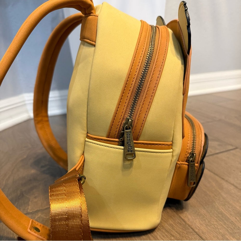 Used Once! Loungefly Star Wars Wicket Ewok Footsie Mini Backpack - Picture 10 of 11
